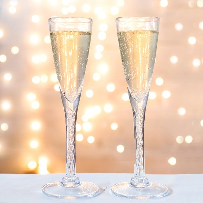 Love is in the Details: Champagne Flutes
